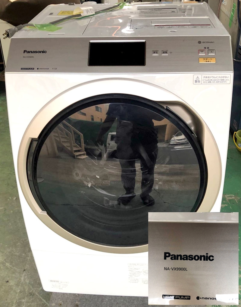 Panasonic「NA-VX9900」ドラム式洗濯乾燥機 の写真